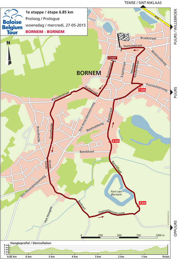 Stage 1 map and elevation